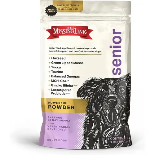 The Missing Link Senior Dog Superfood Supplement Powder 1lb