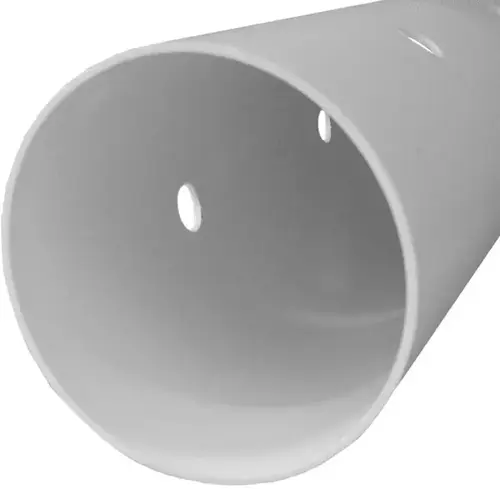 Belled End Perforated Sewer & Drain PVC Pipe 4" x 10'