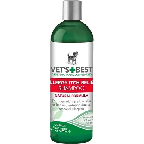 Allergy Itch Relief Shampoo for Dogs 16-oz bottle Allergy Itch Relief Shampoo for Dogs 16-oz bottle
