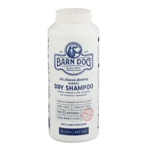 Equiderma 011-431386 Barn Dog Dry Shampoo - 16 oz.
