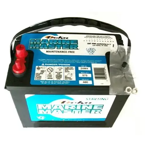 Marine Master 12-Volt 550 CCA Starting Marine/RV Battery, Left Front Positive Terminal