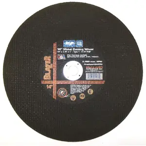 Bullard Abrasives Inc 84433 Metal Cutoff Wheel - 14" X 1/8" X 1"