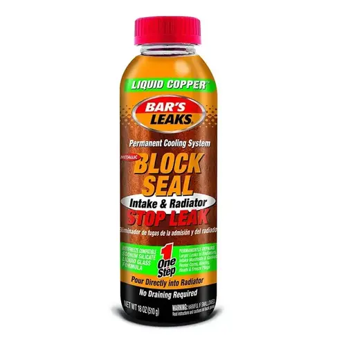 Bar's Leaks Block Seal Liquid Copper Intake & Radiator Stop Leak