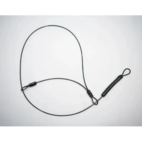 Black Cable Halter for Large Cattle - 1200 to 1600 lbs