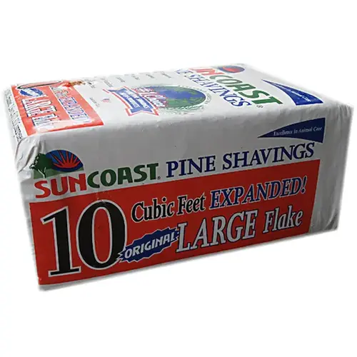 Animal Bedding - Pine Flakes Large 10-Cubic Ft - pack of 40