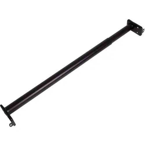 30" - 48" Adjustable Closet Pole - Matte Black 30" - 48" Adjustable Closet Pole - Matte Black