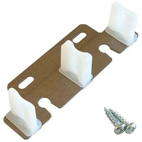 Bypass Door Guide for 1-1/8" or 1-3/4" Thick Doors Bypass Door Guide for 1-1/8" or 1-3/4" Thick Doors