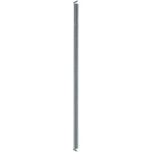 16" x 1/2" #6 Door Spring with Hooks - Zinc Plated