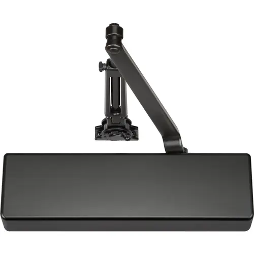 Hold Open Tri-Style Door Closer Size 1-6 - Black Suede Hold Open Tri-Style Door Closer Size 1-6 - Black Suede