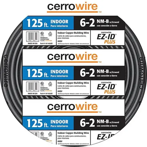 Marmon Home Improvement Product 125' 6-2 Romex Cable Marmon Home Improvement Product 125' 6-2 Romex Cable