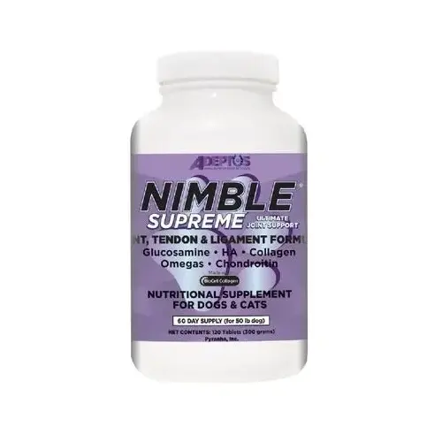 Nimble Supreme Joint Support for Pets 60-Tablets Nimble Supreme Joint Support for Pets 60-Tablets