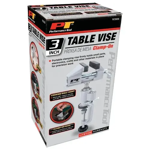 Wilmar 3" Clamp-On Table Vise Wilmar 3" Clamp-On Table Vise