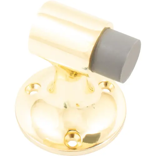 3" Heavy-Duty Floor Stop - Polished Brass 3" Heavy-Duty Floor Stop - Polished Brass
