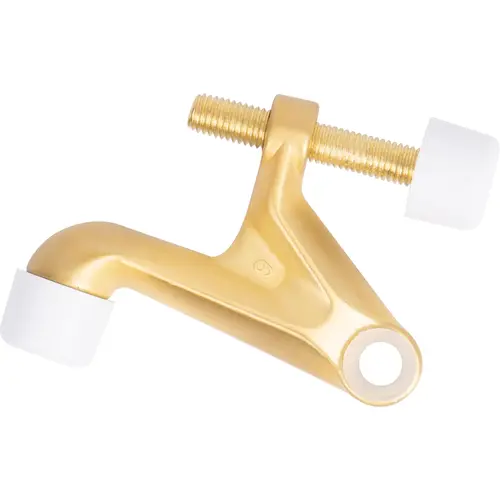 Heavy-Duty Hinge Pin Stop - Satin Brass