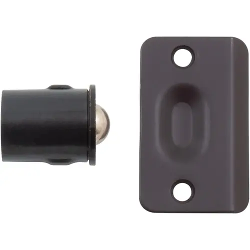 Die-Cast Drive-In Ball Catch, 1" Diameter, Oil-Rubbed Bronze Die-Cast Drive-In Ball Catch, 1" Diameter, Oil-Rubbed Bronze