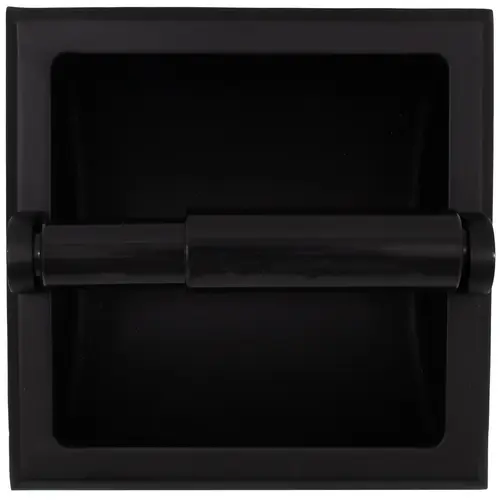 Recessed Paper Holder - Matte Black Recessed Paper Holder - Matte Black