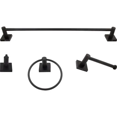 Vienna 4-Piece Set - Matte Black Vienna 4-Piece Set - Matte Black
