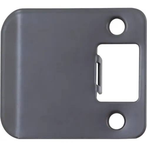 Stone Harbor Hardware 50102-19 2-1/4" x 2" (2-1/2" OAL) RC Extended Lip Strike - Matte Black 2-1/4" x 2" (2-1/2" OAL) RC Extended Lip Strike - Matte Black