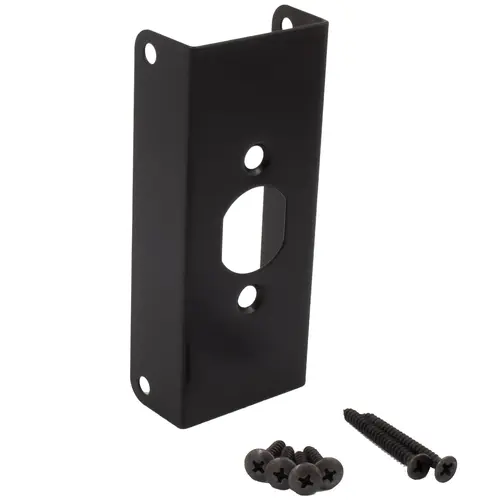4-1/2" x 1-3/4" Door Reinforcer - Matte Black