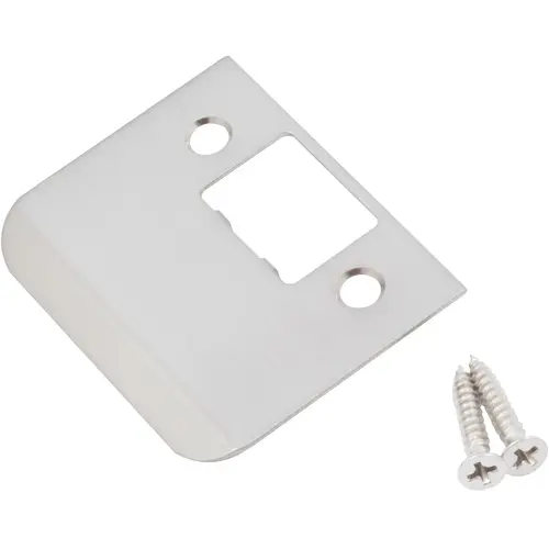 2-1/2" x 1-1/2" (2" OAL) SC Extended Lip Strike - Satin Nickel