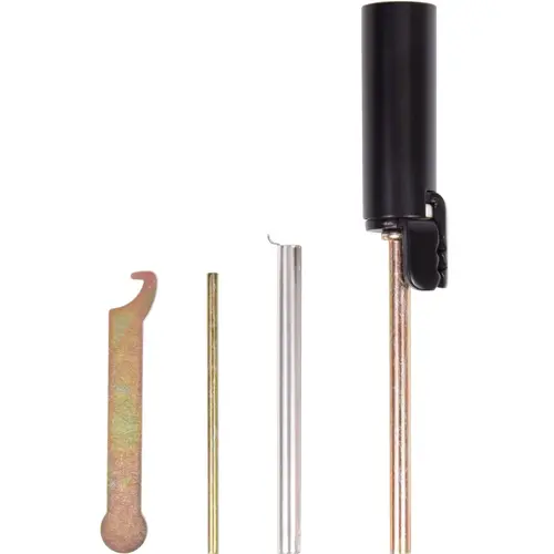 Hinge Pin Door Closer- Matte Black