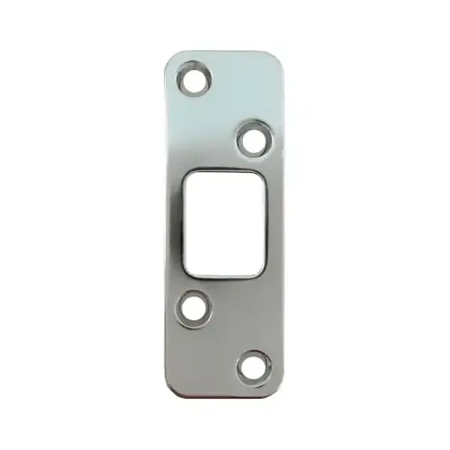 3-5/8" x 1-1/4" RC Deadbolt Strike - Polished Chrome