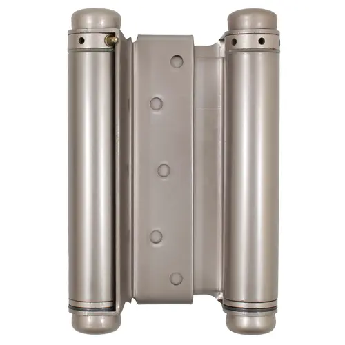 6" Heavy-Duty Double Acting Spring Hinge - Satin Nickel