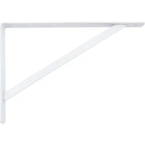 16" Max Duty Shelf Bracket - White 16" Max Duty Shelf Bracket - White