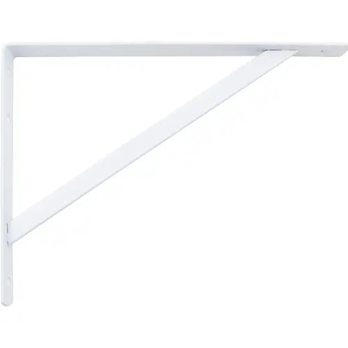 14-1/2" Max Duty Shelf Bracket - White 14-1/2" Max Duty Shelf Bracket - White