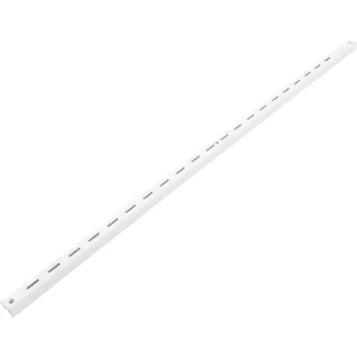 48" Single Track Wall Standard - White