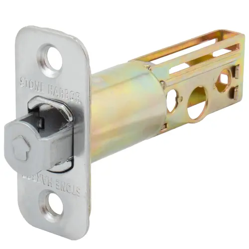 2-3/8" Passage Latch for Round Pocket Door Lock - Satin Chrome 2-3/8" Passage Latch for Round Pocket Door Lock - Satin Chrome