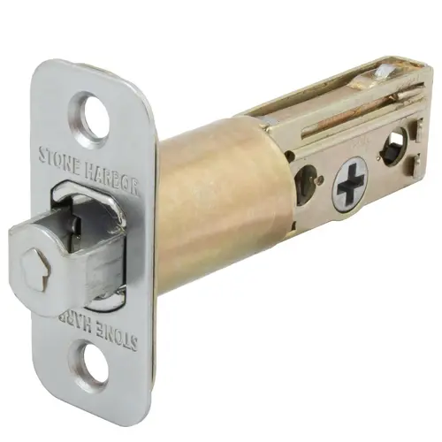 2-3/8" Privacy Latch for Round Pocket Door Lock - Satin Chrome