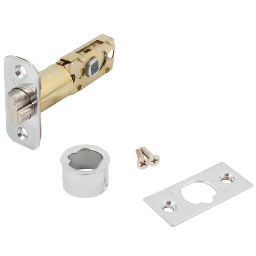 6-Way Square Drive Exterior Latch - Polished Chrome 6-Way Square Drive Exterior Latch - Polished Chrome