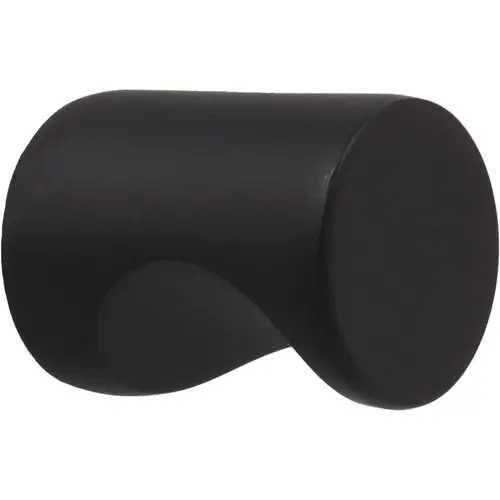 Tower Cabinet Knob, 11/16 Inches, Matte Black Tower Cabinet Knob, 11/16 Inches, Matte Black