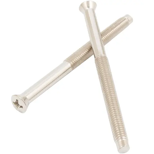 Connecting Screws for 1-Cyl Deadbolt - Satin Nickel (Also for Polished Chrome and Satin Chrome)