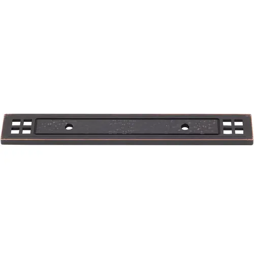 Arts & Crafts Backplate for 9412 Pull - Vintage Bronze Arts & Crafts Backplate for 9412 Pull - Vintage Bronze