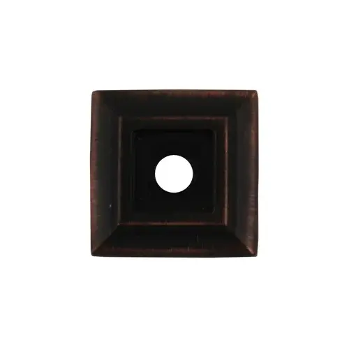 Contemporary Square Backplate - pack of 2 - Vintage Bronze Contemporary Square Backplate - pack of 2 - Vintage Bronze
