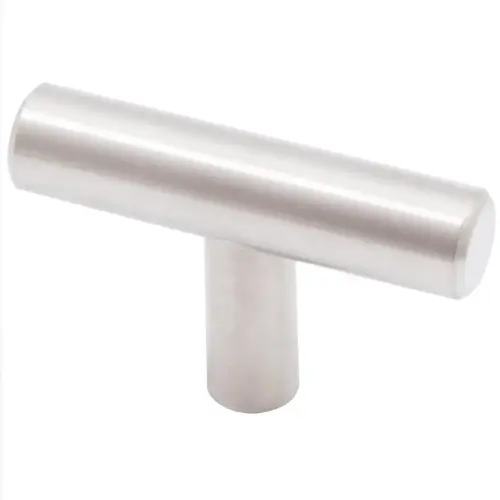Bar Pull 50mm T-Knob - Satin Stainless Steel Bar Pull 50mm T-Knob - Satin Stainless Steel