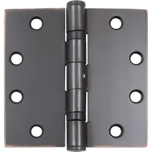 4-1/2" x 4-1/2" SQR Ball Bearing Hinge .134 Gauge NRP - Oil-Rubbed Bronze 4-1/2" x 4-1/2" SQR Ball Bearing Hinge .134 Gauge NRP - Oil-Rubbed Bronze