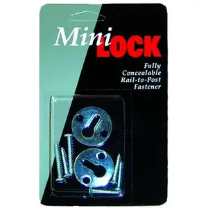 Fastener Unlimited FA6287 MiniLOCK Rail To Post Fastener - pack of 2