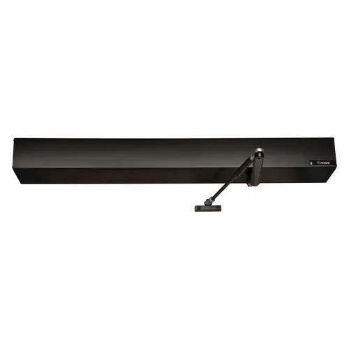 Full Featured Low Profile Push Auto Operator Non-Hand, 4-1/8" H x 5-1/8" D x 39" L, Operating Voltage 120VAC, 695/SP313 Dark Bronze Full Featured Low Profile Push Auto Operator Non-Hand, 4-1/8" H x 5-1/8" D x 39" L, Operating Voltage 120VAC, 695/SP313 Dark Bronze