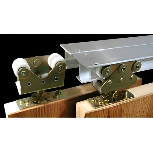 72" Heavy-Duty Bypass Door Hardware Set 72" Heavy-Duty Bypass Door Hardware Set