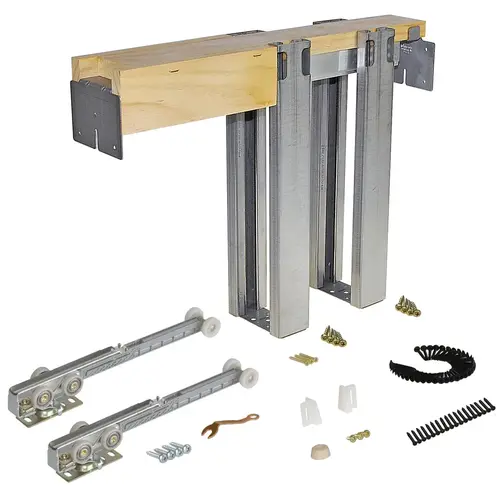 3' x 6' 8" Heavy-Duty Pocket Door Frame with 2-Soft Close Assemblies 3' x 6' 8" Heavy-Duty Pocket Door Frame with 2-Soft Close Assemblies