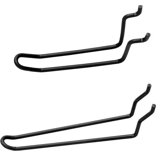 Loop Hook Peg Hook Set - pack of 4 - Black Loop Hook Peg Hook Set - pack of 4 - Black