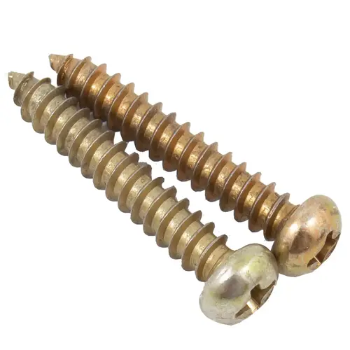 488 Knob Screw Pack Bright Brass Finish 488 Knob Screw Pack Bright Brass Finish