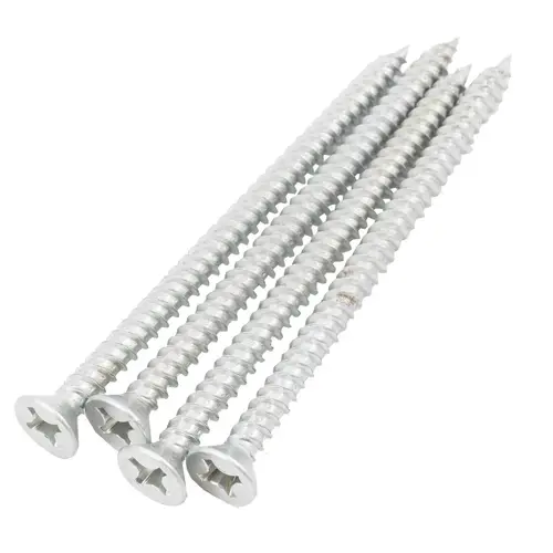 3" Strike Screws for 3222/3223 - pack of 4 - Polished Chrome 3" Strike Screws for 3222/3223 - pack of 4 - Polished Chrome