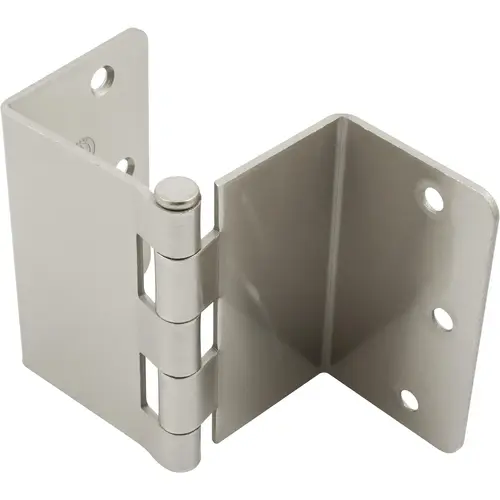 Swing Clear Offset Hinge, 3-1/2 Inches, 1/4" Radius Corner, Fits Doors 1-3/8" to 1-3/4" Thick, 1-Pack, Satin Nickel Swing Clear Offset Hinge, 3-1/2 Inches, 1/4" Radius Corner, Fits Doors 1-3/8" to 1-3/4" Thick, 1-Pack, Satin Nickel