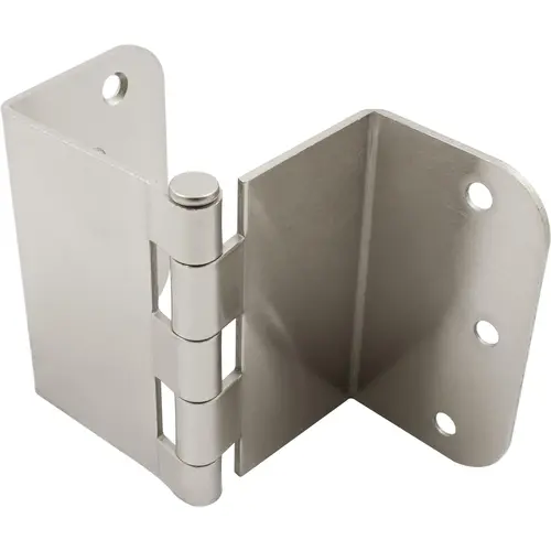 3-1/2" 5/8R Swing Clear Hinge - Satin Nickel