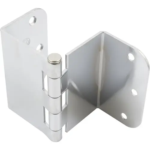 Swing Clear Offset Hinge, 3-1/2 Inches, 5/8" Radius Corner, Fits Doors 1-3/8" to 1-3/4" Thick, 1-Pack, Polished Chrome Swing Clear Offset Hinge, 3-1/2 Inches, 5/8" Radius Corner, Fits Doors 1-3/8" to 1-3/4" Thick, 1-Pack, Polished Chrome