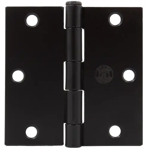 Stone Harbor Hardware 3-1/2" Door Hinges, Square Corner, Matte Black, 3-Pack Stone Harbor Hardware 3-1/2" Door Hinges, Square Corner, Matte Black, 3-Pack